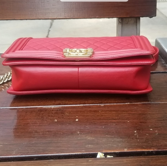 HOSTPICK!!! CHANEL LE BOY BAG - Picture 11 of 17